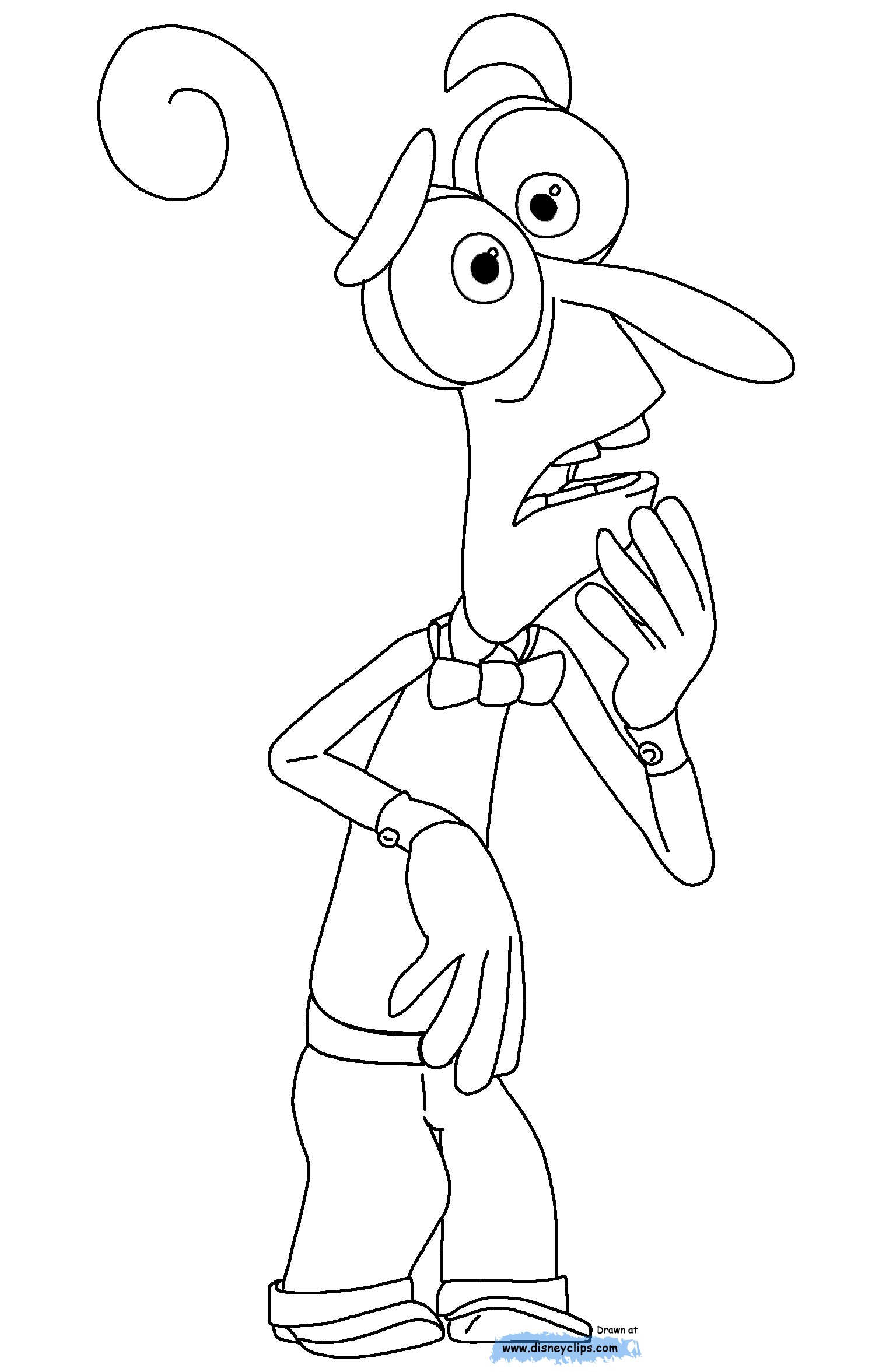 Inside Out Coloring Pages Disgust at GetColorings.com | Free printable