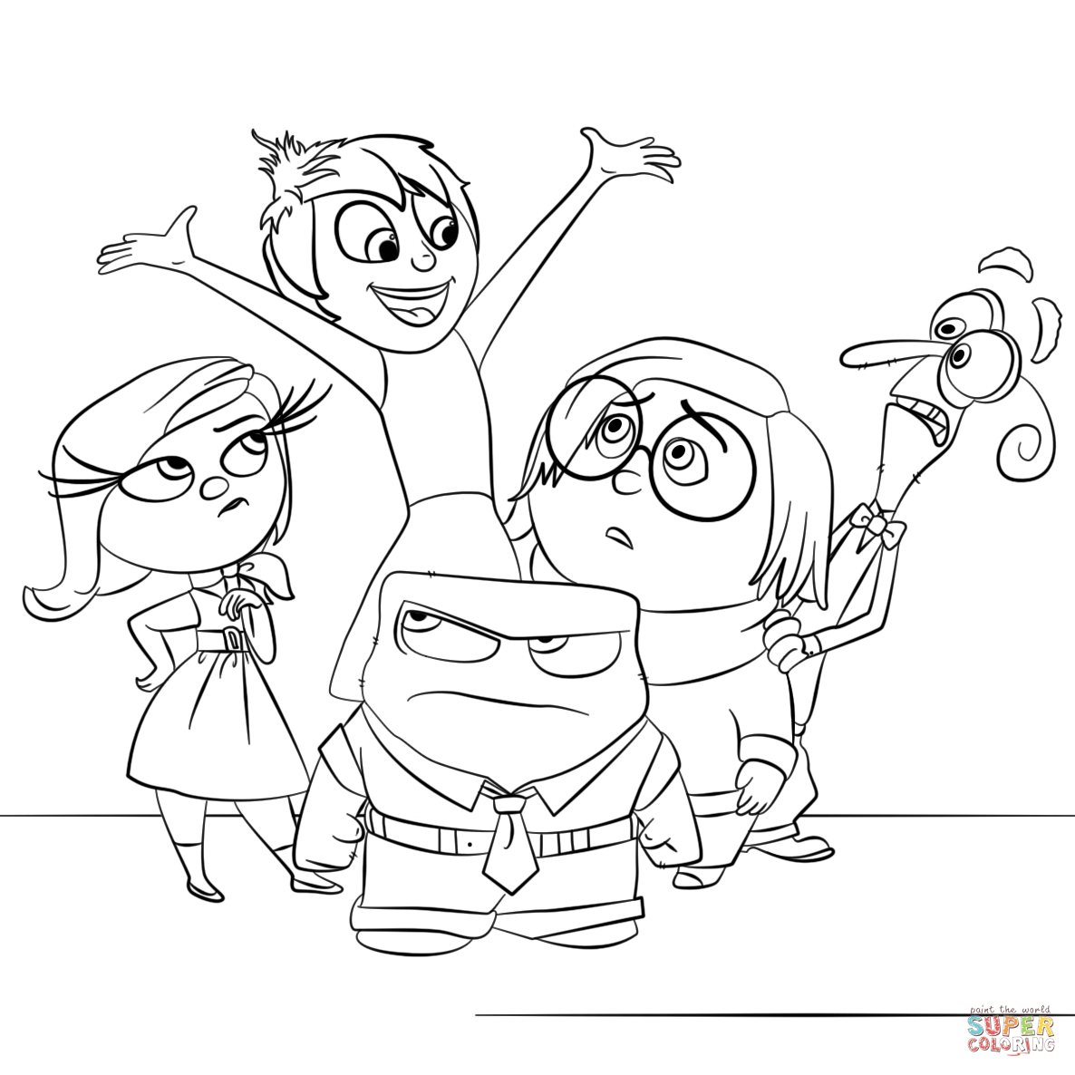 Inside Out Movie Coloring Pages At GetColorings Free Printable Colorings Pages To Print