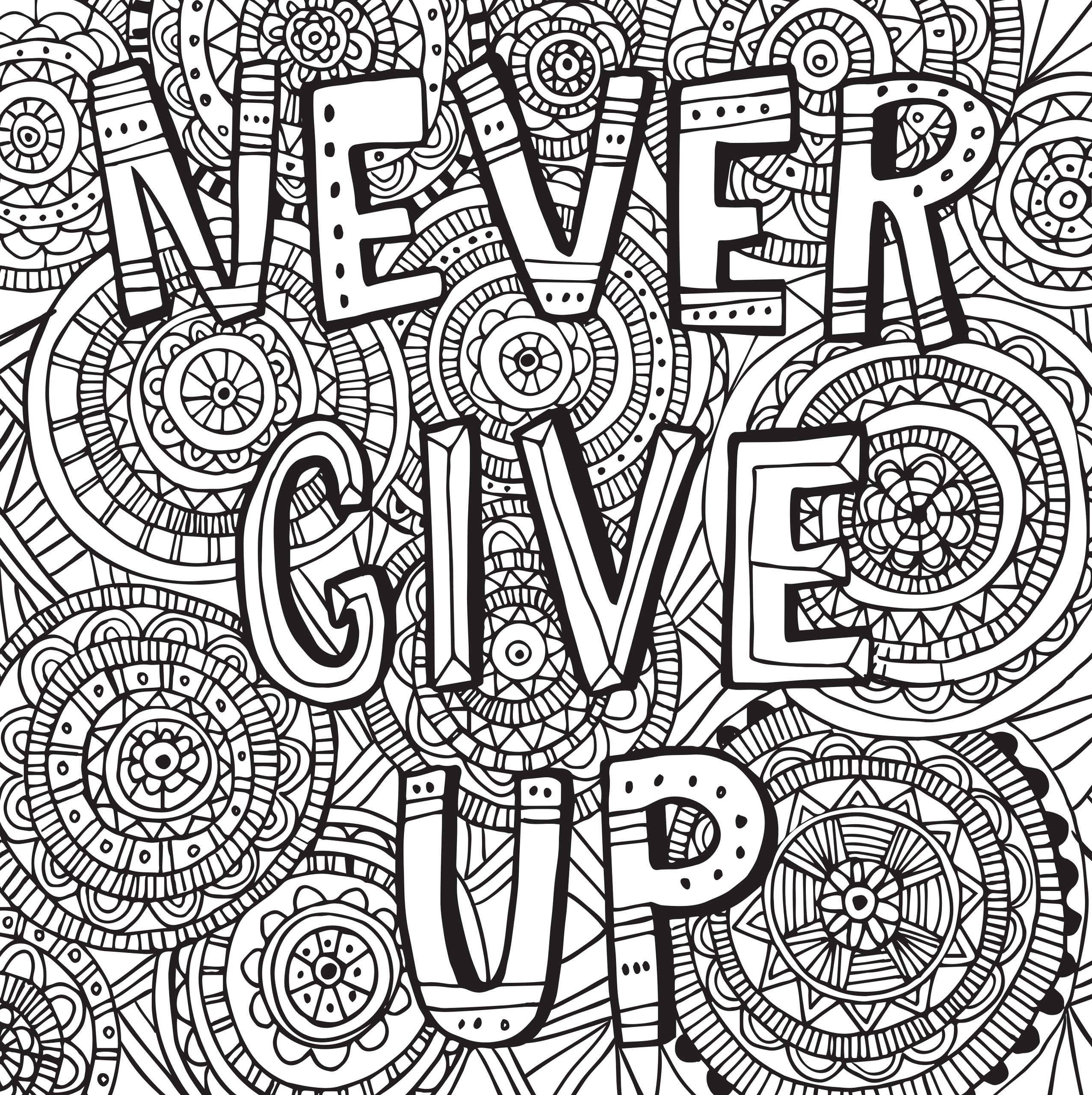 Inspirational Quotes Coloring Pages at GetColorings.com ...