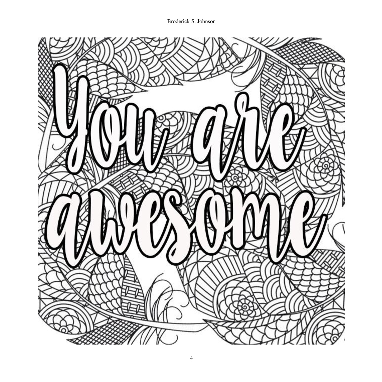 Free Printable Inspirational Coloring Pages