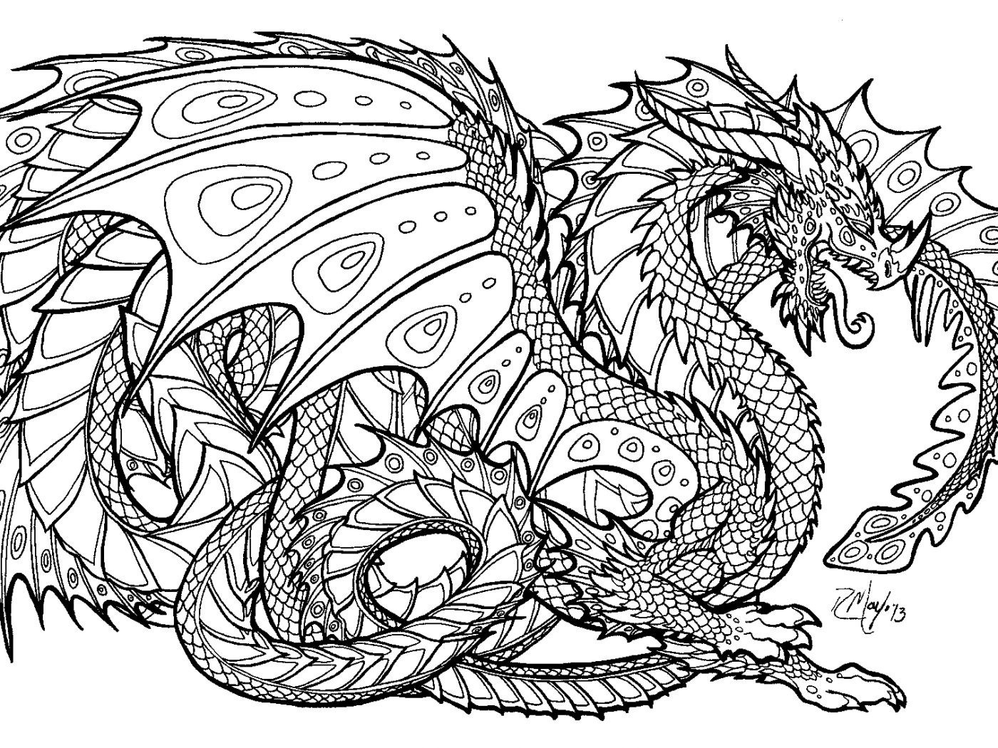 Printable Intricate Coloring Pages - Printable World Holiday