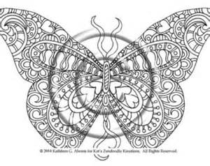 Intricate Butterfly Coloring Pages at GetColorings.com | Free printable