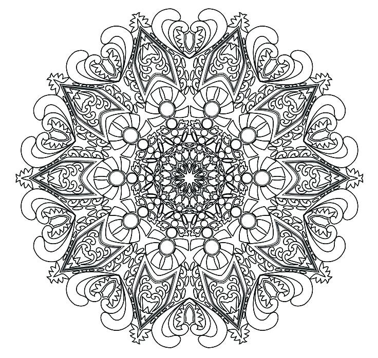 Intricate Design Coloring Pages at GetColorings.com | Free printable