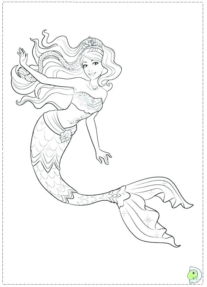Intricate Mermaid Coloring Pages at GetColorings.com ...