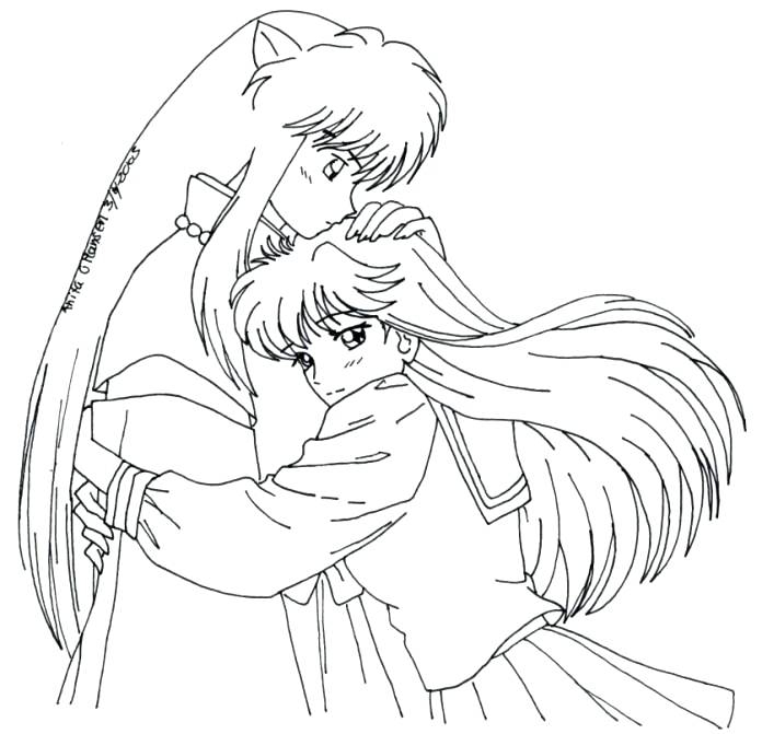 Inuyasha Coloring Pages at GetColorings.com | Free printable colorings