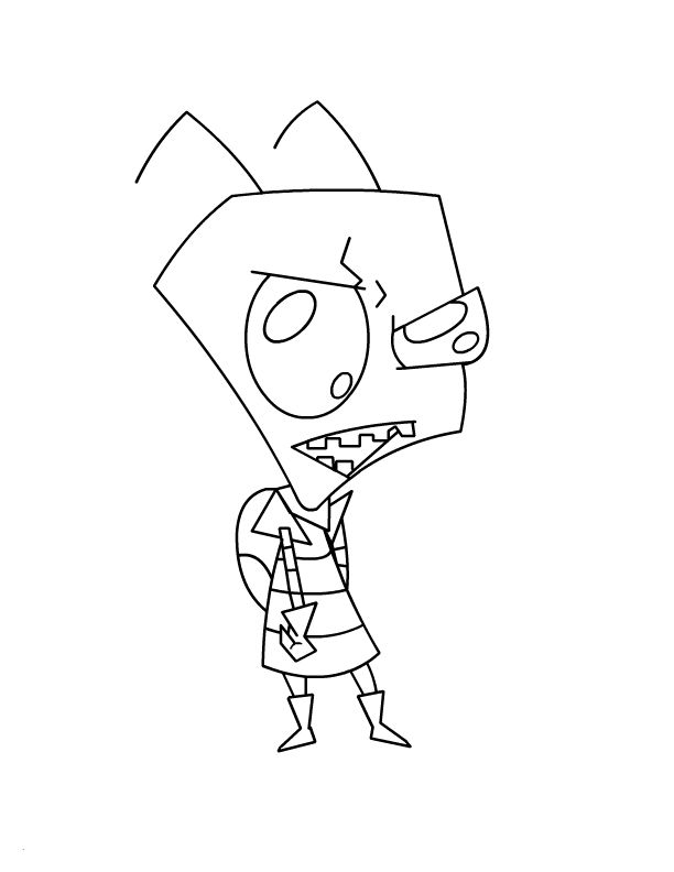 invader-zim-coloring-pages-at-getcolorings-free-printable