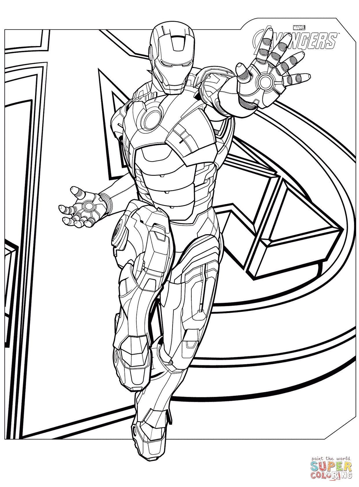 Iron Spider Coloring Pages at GetColorings.com | Free ...