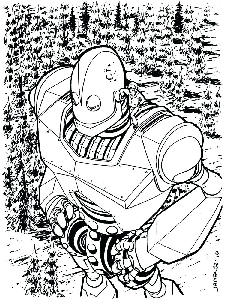 Iron Giant Coloring Page at GetColorings.com | Free printable colorings