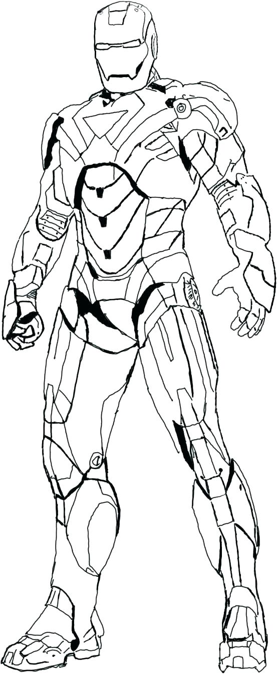 Iron Man 3 Coloring Pages at Free printable