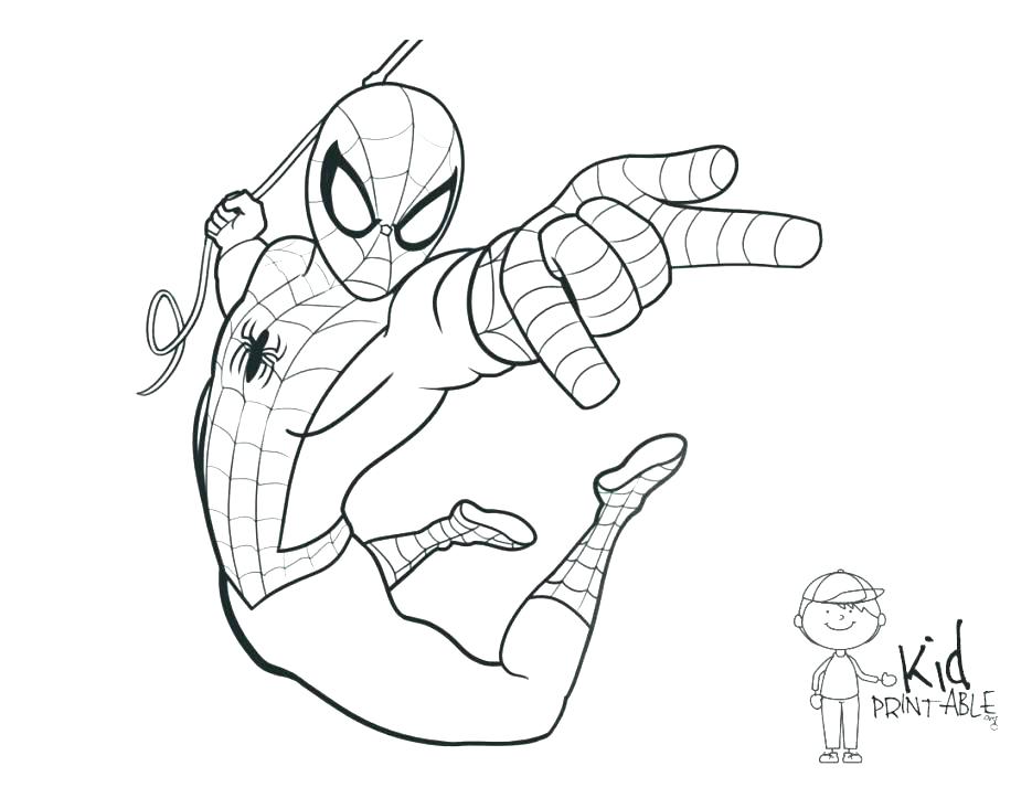 Iron Spider Coloring Pages at GetColoringscom Free