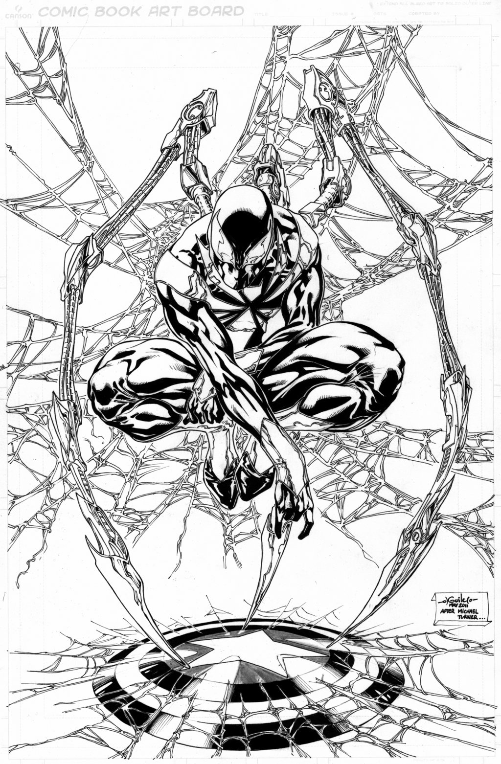 Iron Spider Coloring Pages At GetColorings Free Printable 