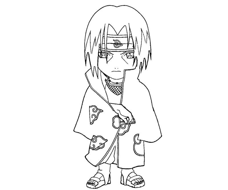 Itachi Coloring Pages at GetColorings.com | Free printable colorings