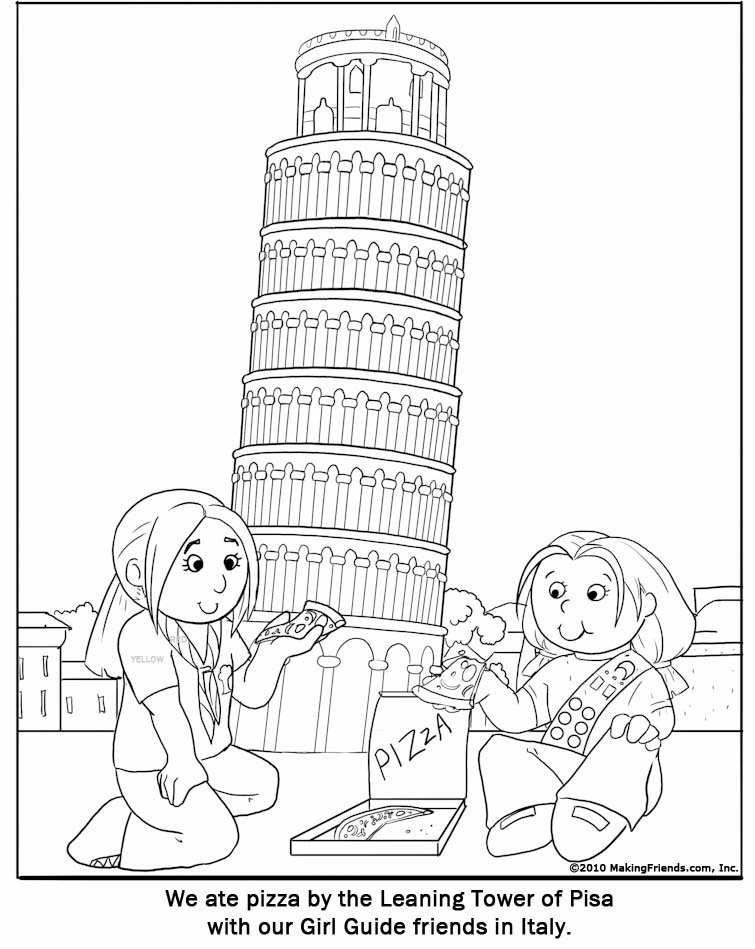 Italy Flag Coloring Page At Getcolorings Free Printable Colorings