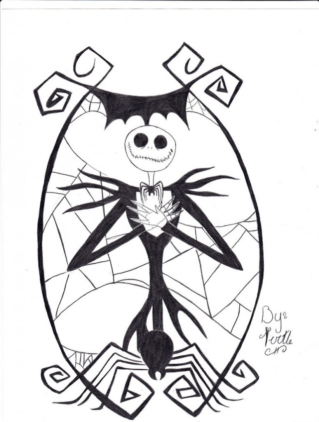 Jack And Sally Coloring Pages At GetColorings Free Printable 
