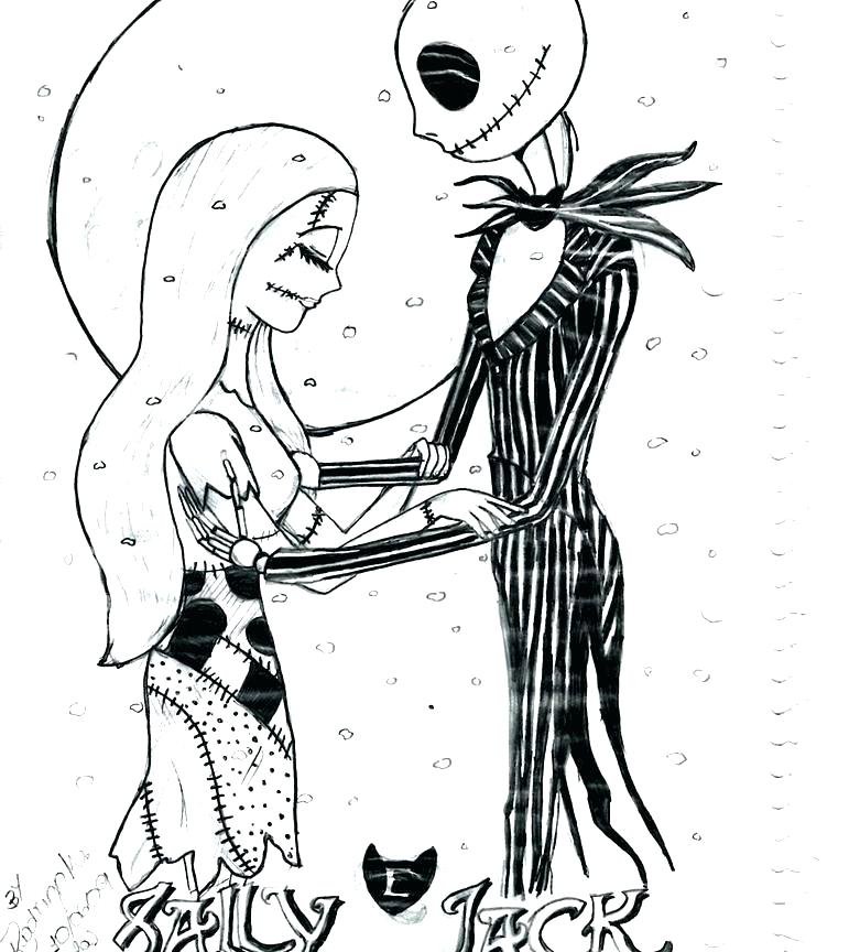 Jack And Sally Printable Coloring Pages At GetColorings Free Printable Colorings Pages To 