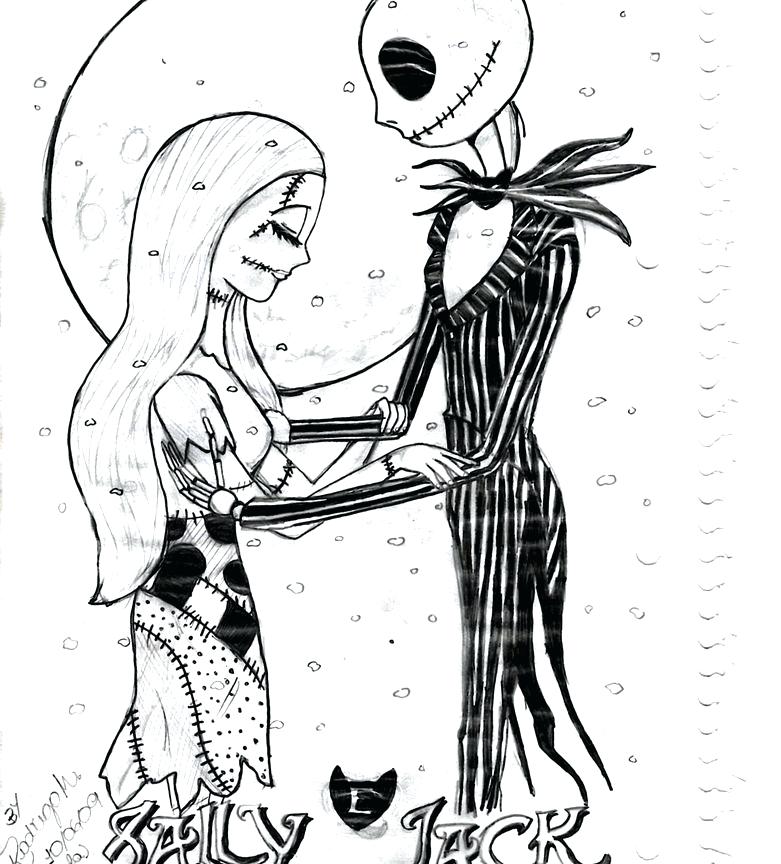 Jack Skellington Coloring Pages Printables At GetColorings Free Printable Colorings Pages 