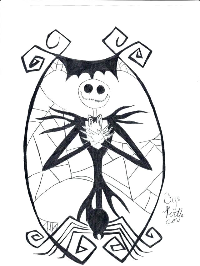 Jack Skellington Coloring Pages Printables at GetColorings