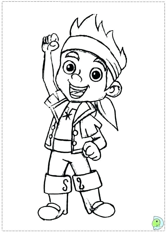 Jake And The Neverland Pirates Halloween Coloring Pages at GetColorings