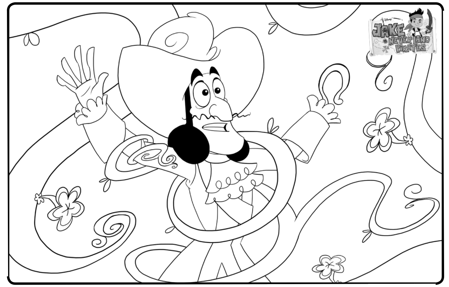 Jake And The Neverland Pirates Halloween Coloring Pages at GetColorings