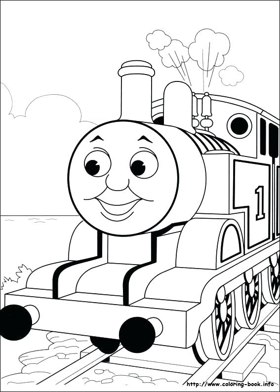 James The Red Engine Coloring Pages at GetColorings.com | Free