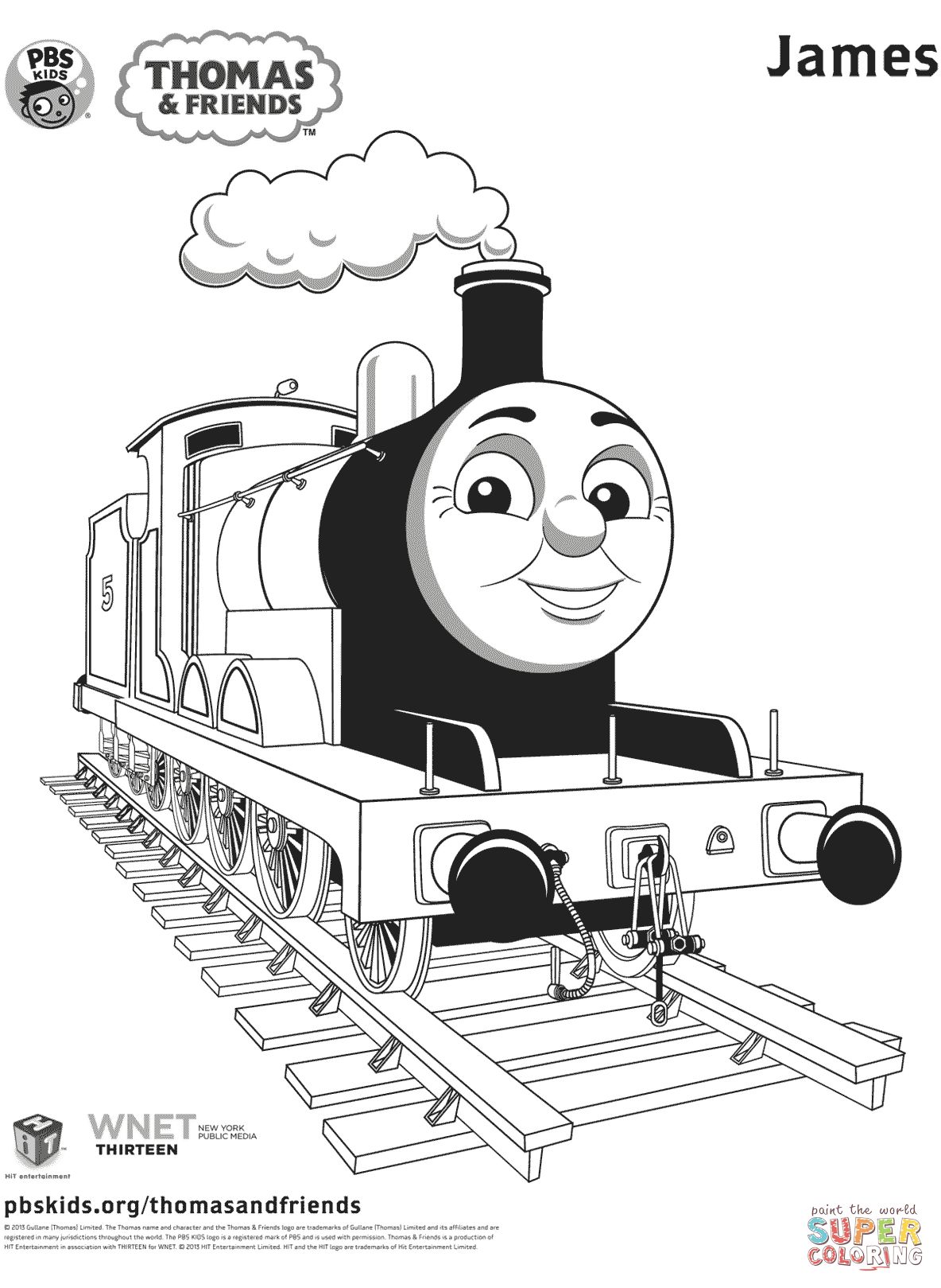 Thomas And Friends Printable Coloring Pages Printable Templates