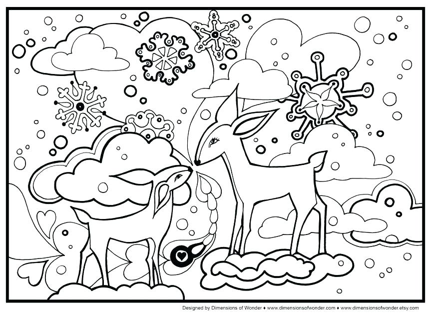 January Coloring Pages Free Printable at GetColorings.com | Free