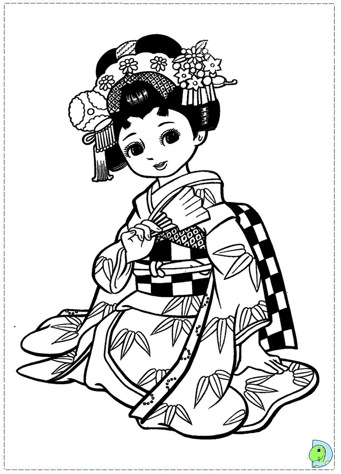 Japanese Coloring Pages at GetColorings.com | Free printable colorings