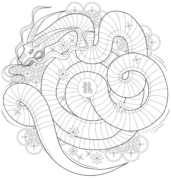 Japanese Coloring Pages For Adults at GetColorings.com | Free printable