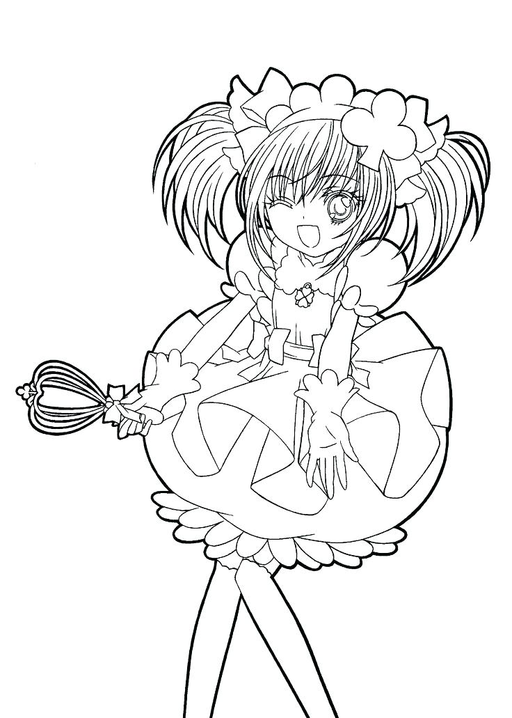 Japanese Manga Coloring Pages At Free Printable Colorings Pages To Print And