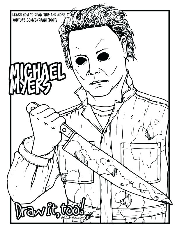 Jason Coloring Pages at Free printable colorings