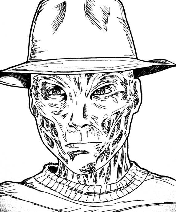 Jason Mask Coloring Pages at GetColorings.com | Free printable