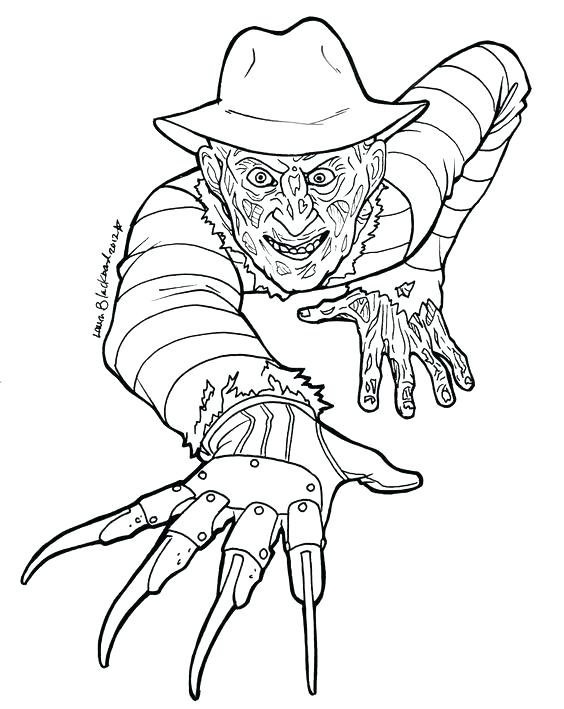 Jason Voorhees Coloring Pages at Free printable