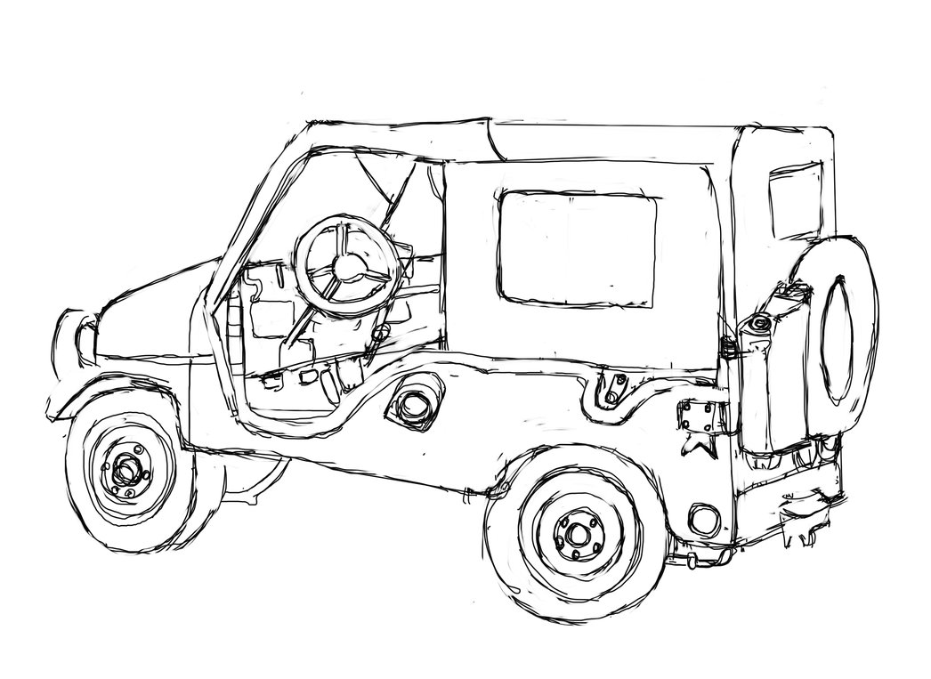Jeep Coloring Pages at GetColorings.com | Free printable colorings