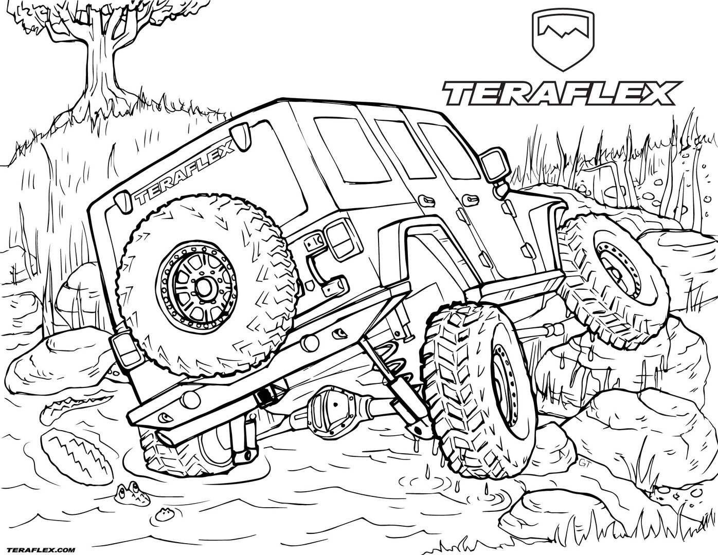 Jeep Coloring Pages at GetColorings com Free printable colorings