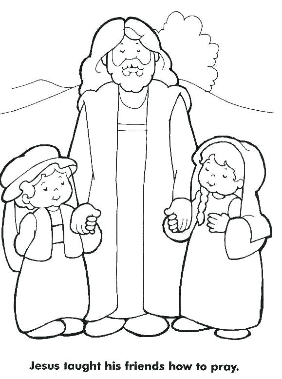 Jesus As A Child Coloring Page at GetColorings.com | Free printable