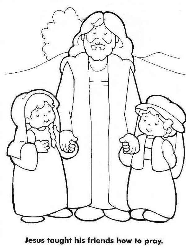 Jesus Coloring Pages For Preschoolers at GetColorings.com | Free