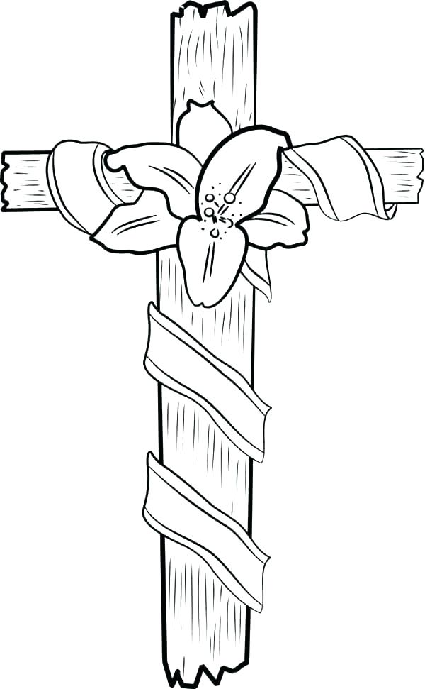 Jesus Died On The Cross Coloring Page at GetColorings.com ...
