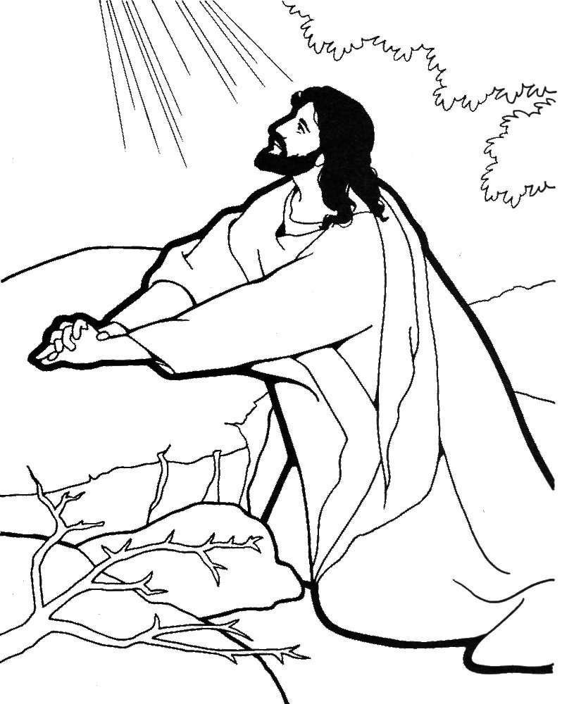 Jesus Knocking At The Door Coloring Pages at Free