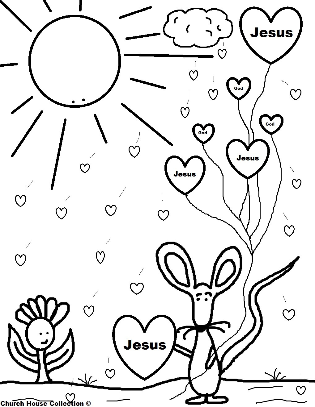 Jesus Loves You Coloring Page At GetColorings Free Printable 