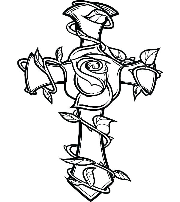 Jesus On The Cross Coloring Pages Printable At GetColorings Free Printable Colorings Pages 