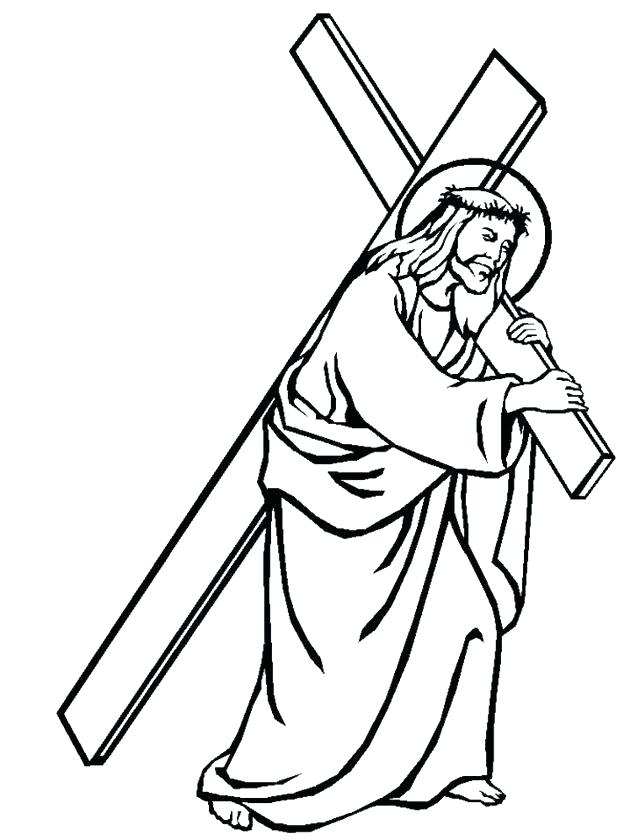 Jesus Coloring Page Printable