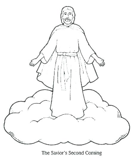 Jesus Resurrection Coloring Page At Getcolorings Free Printable