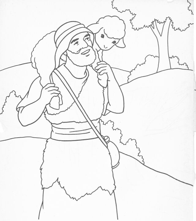 Jesus The Good Shepherd Coloring Pages at GetColorings.com ...
