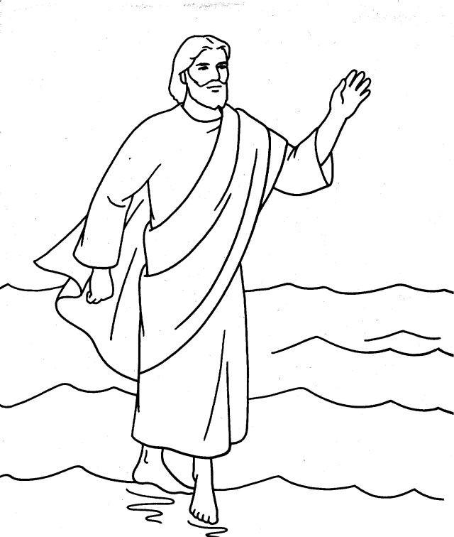 Jesus Calling His Disciples Coloring Pages at GetColorings.com | Free