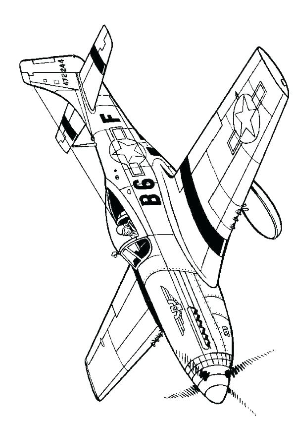 Jet Airplane Coloring Pages at GetColorings.com | Free printable