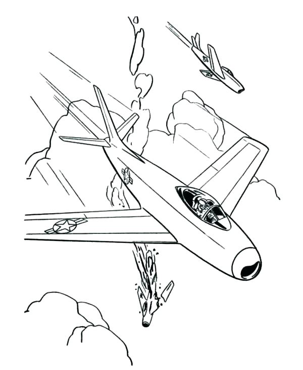 Jet Airplane Coloring Pages at GetColorings.com | Free printable