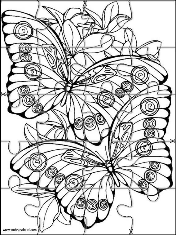 Jigsaw Puzzle Coloring Pages at GetColorings.com | Free printable