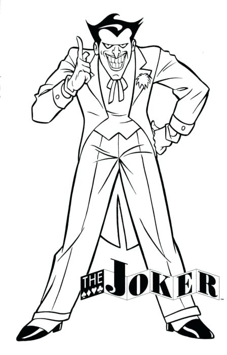 Joker Coloring Pages at GetColorings.com | Free printable ...