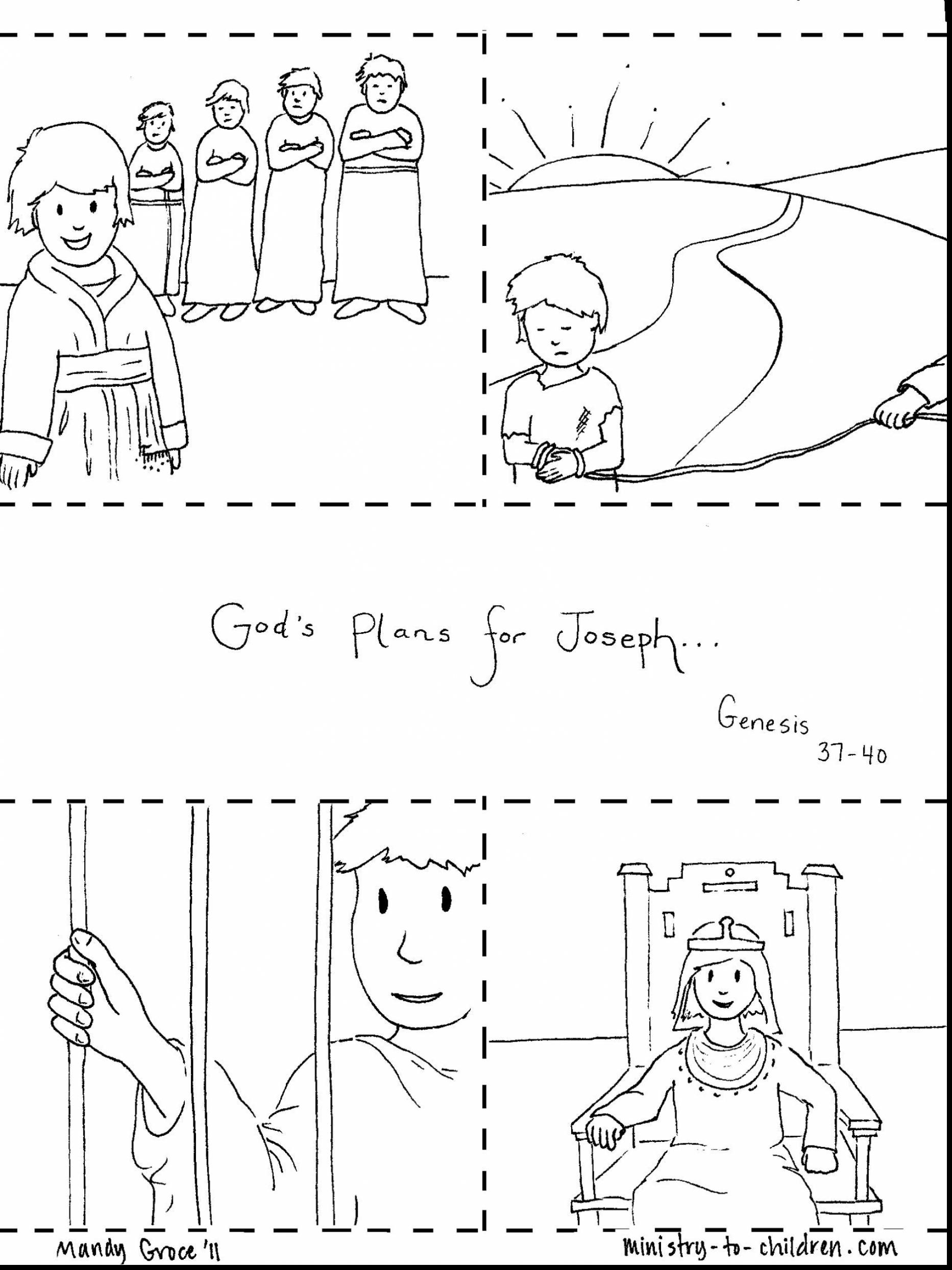Joseph Bible Story Coloring Pages at GetColorings.com | Free printable