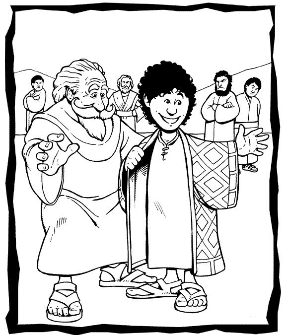 Joseph Coloring Pages Preschool at GetColorings.com | Free printable